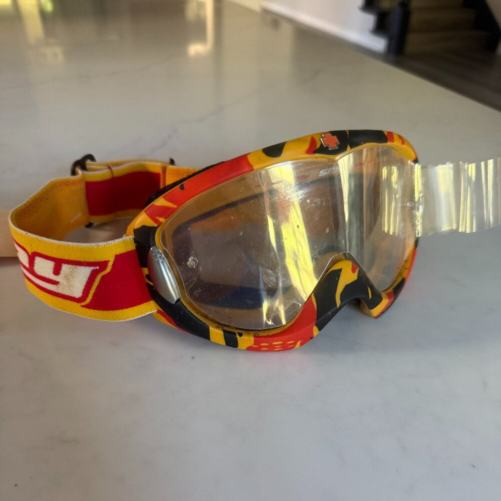 Travis Pastrana Goggles - Millville National 2000